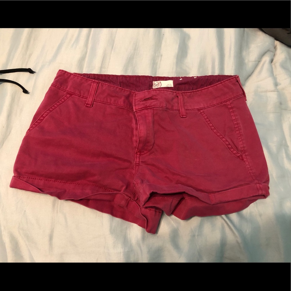 Shorts color Pink